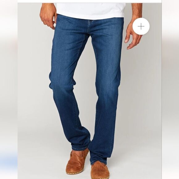 NWT Agave Denim Modernist Classic Taper Big Drake Flex 4 Yr Fade - Picture 1 of 9